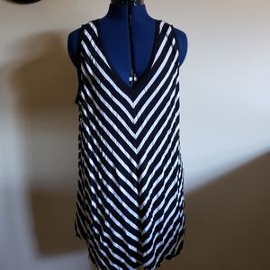 B&W striped Lane Bryant tank 22/24
